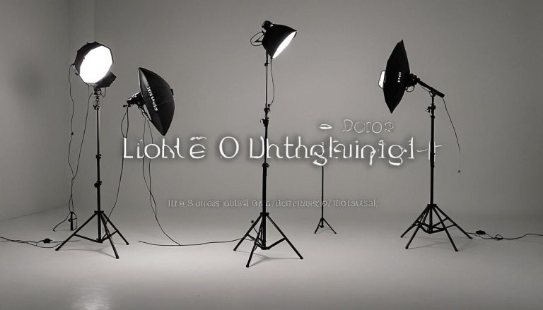 Les bases de l'éclairage en studio photo