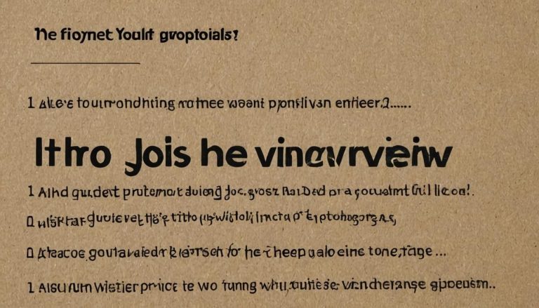Les erreurs à éviter lors d'un entretien d'embauche