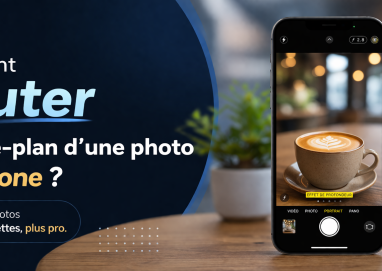 Comment flouter l'arrière-plan d'une photo sur iPhone ?