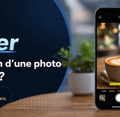 Comment flouter l'arrière-plan d'une photo sur iPhone ?